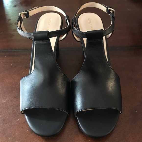 Cole Haan Maddie Open Toe Wedge Sandals W13616 Women’s Size 9.5 B - Picture 4 of 14